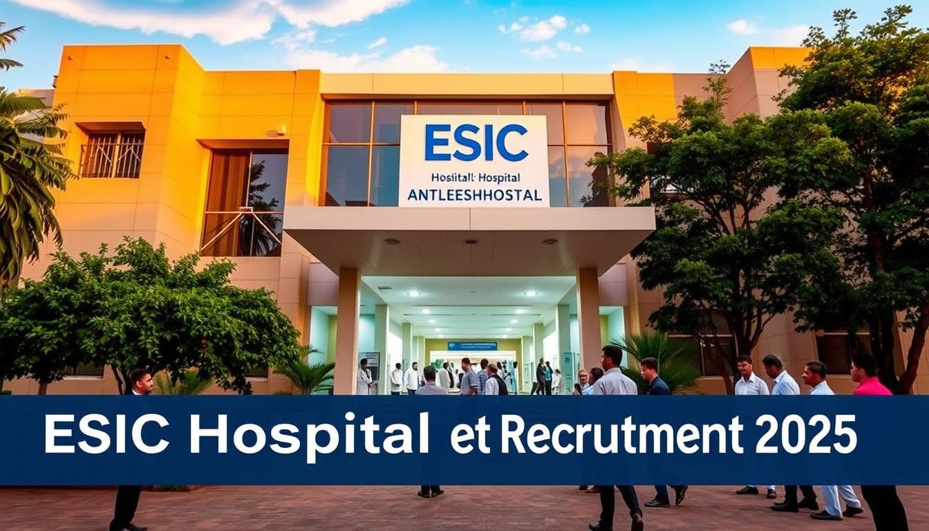 ESIC Hospital Ankleshwar Recruitment 2025: ईएसआईसी अस्पताल में नौकरी का सुनहरा मौका!