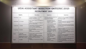 UIDAI Assistant Section Officer Recruitment 2025: ऐसे करें आवेदन, जानें योग्यता और सैलरी