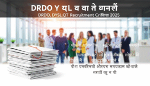 DRDO DYSL-QT Recruitment 2025: पुणे में जूनियर रिसर्च फेलोशिप के लिए आवेदन शुरू, ₹37,000 मासिक स्टाइपेंड के साथ